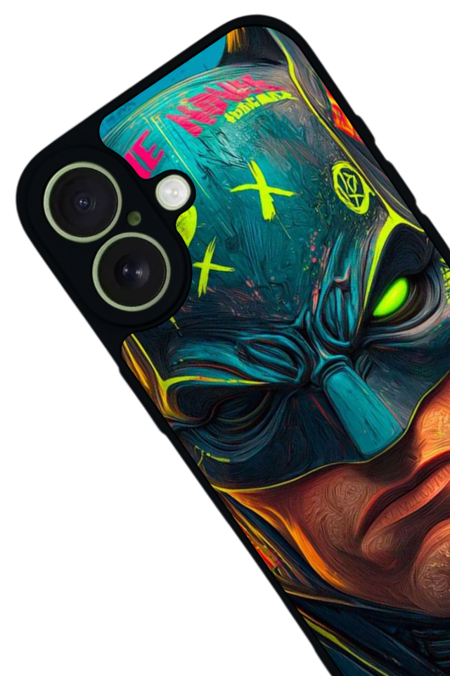 iPhone 17 Uyumlu Batman Tasarımlı Glossy Premium Kılıf