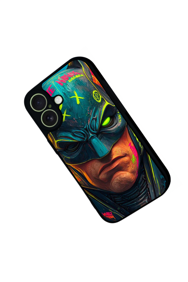 iPhone 17 Uyumlu Batman Tasarımlı Glossy Premium Kılıf