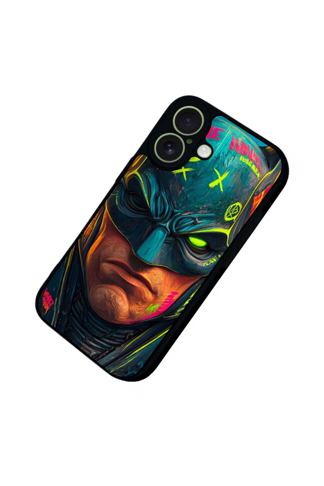 iPhone 17 Uyumlu Batman Tasarımlı Glossy Premium Kılıf