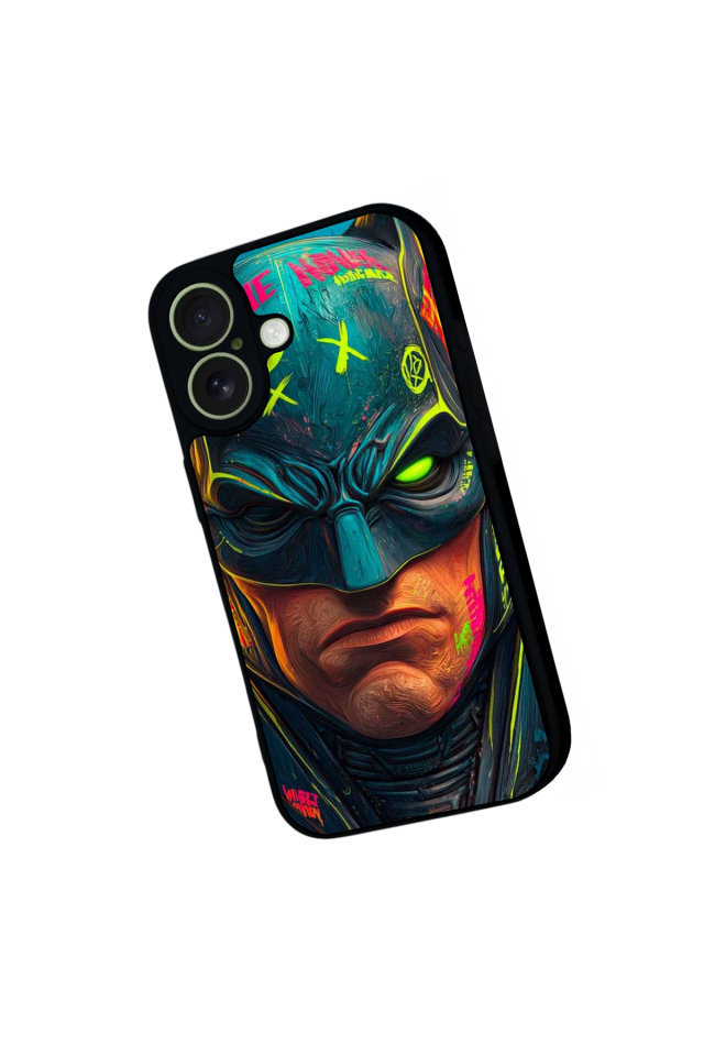 iPhone 17 Uyumlu Batman Tasarımlı Glossy Premium Kılıf