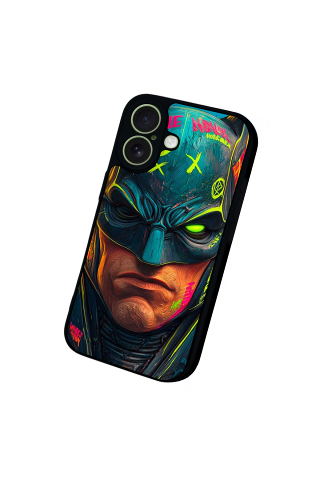 iPhone 17 Uyumlu Batman Tasarımlı Glossy Premium Kılıf