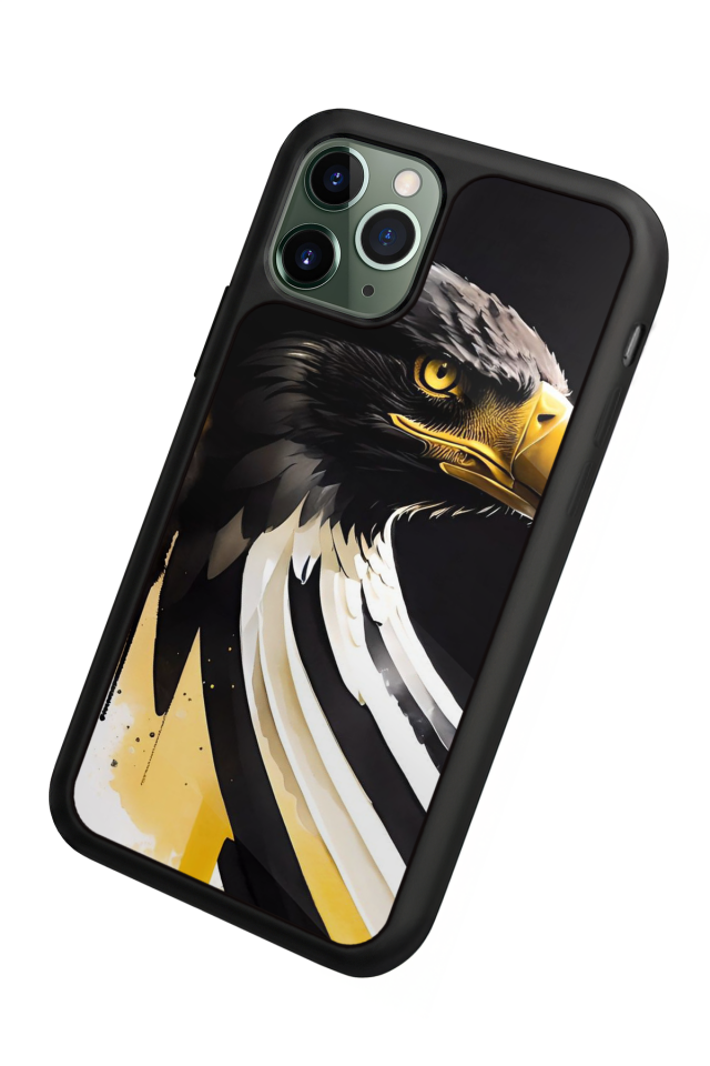 iPhone 11 Pro Max Uyumlu Besiktas Tasarımlı Glossy Premium Kılıf