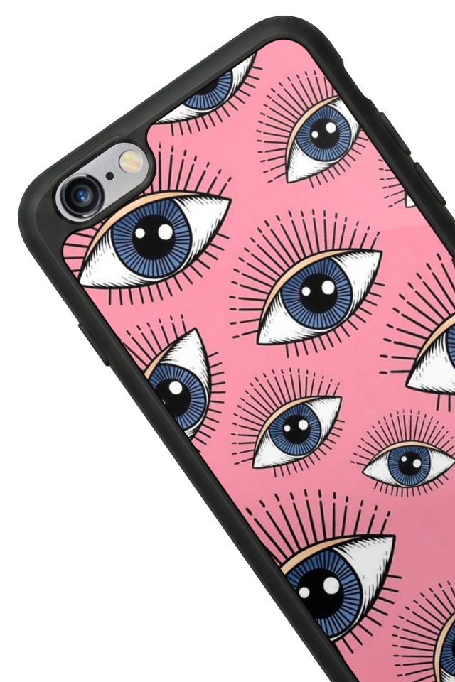 iPhone 6s Plus Uyumlu Göz Tasarımlı Glossy Premium Kılıf