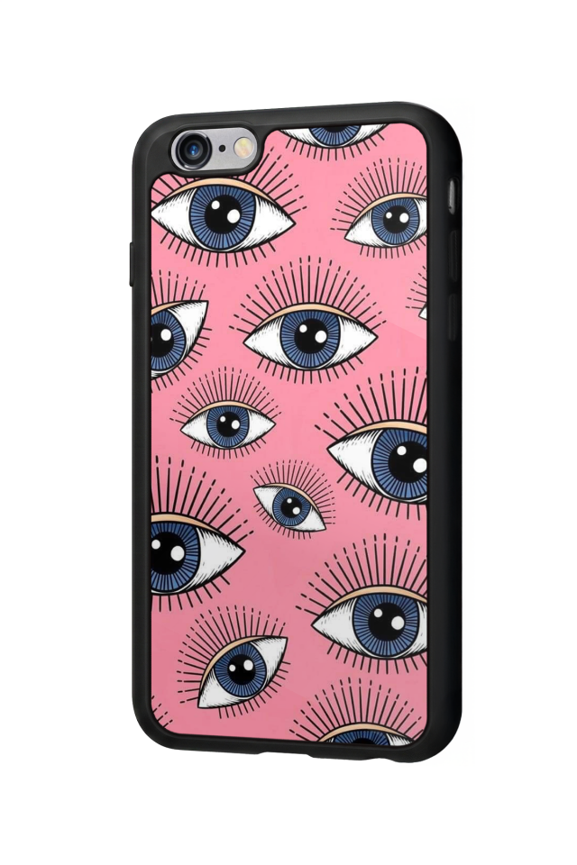 iPhone 6s Plus Uyumlu Göz Tasarımlı Glossy Premium Kılıf