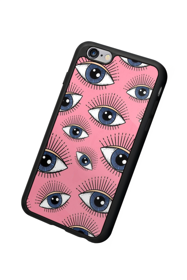 iPhone 6s Plus Uyumlu Göz Tasarımlı Glossy Premium Kılıf