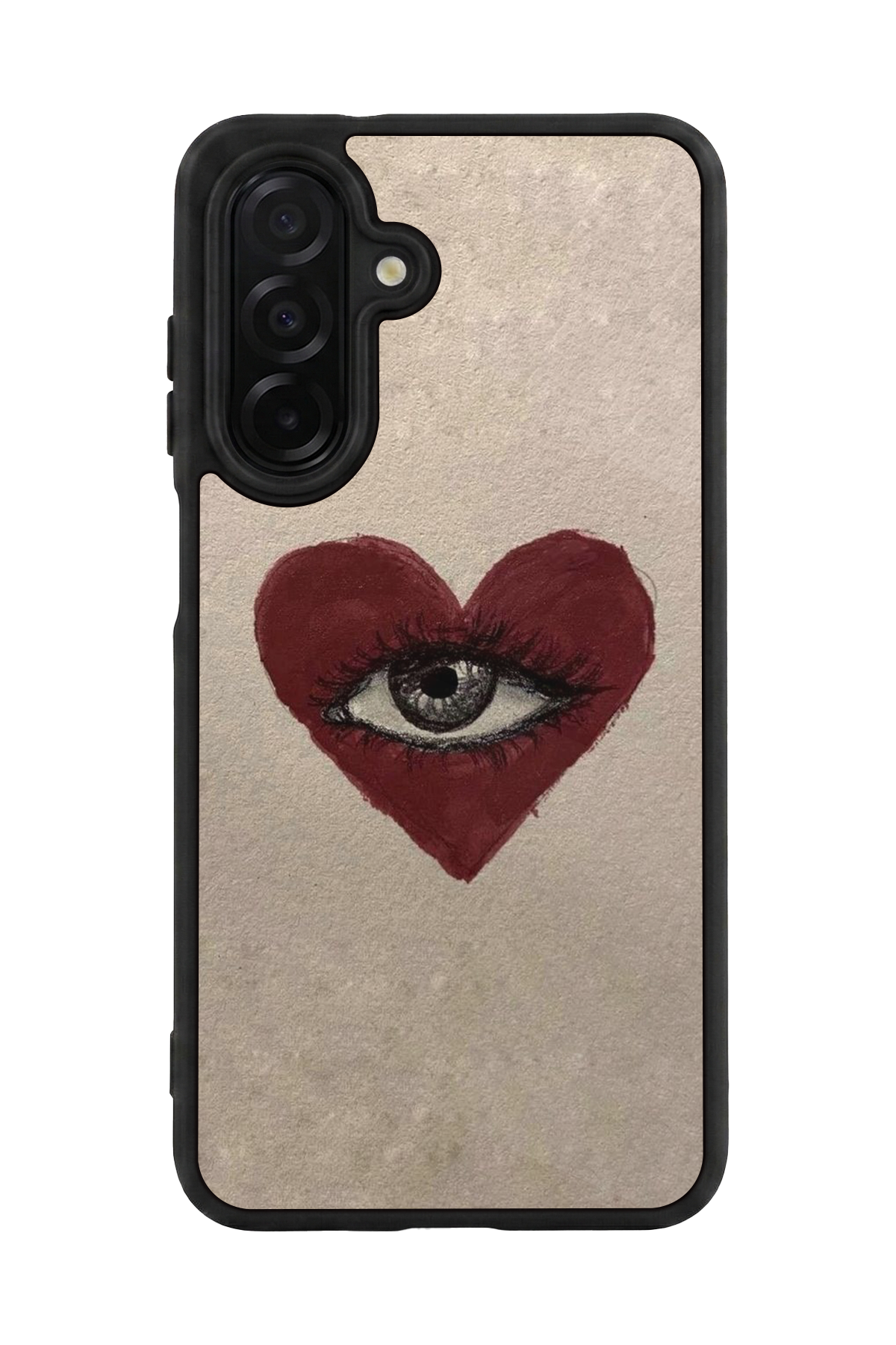 Samsung Galaxy A56 Uyumlu Kalp Love Tasarımlı Glossy Premium Kılıf