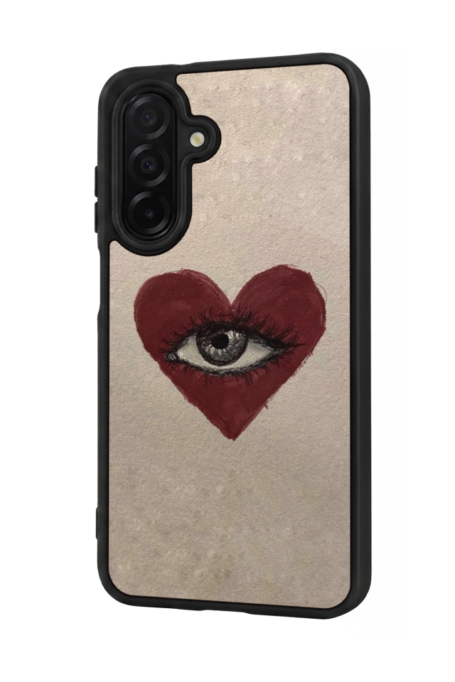 Samsung Galaxy A56 Uyumlu Kalp Love Tasarımlı Glossy Premium Kılıf