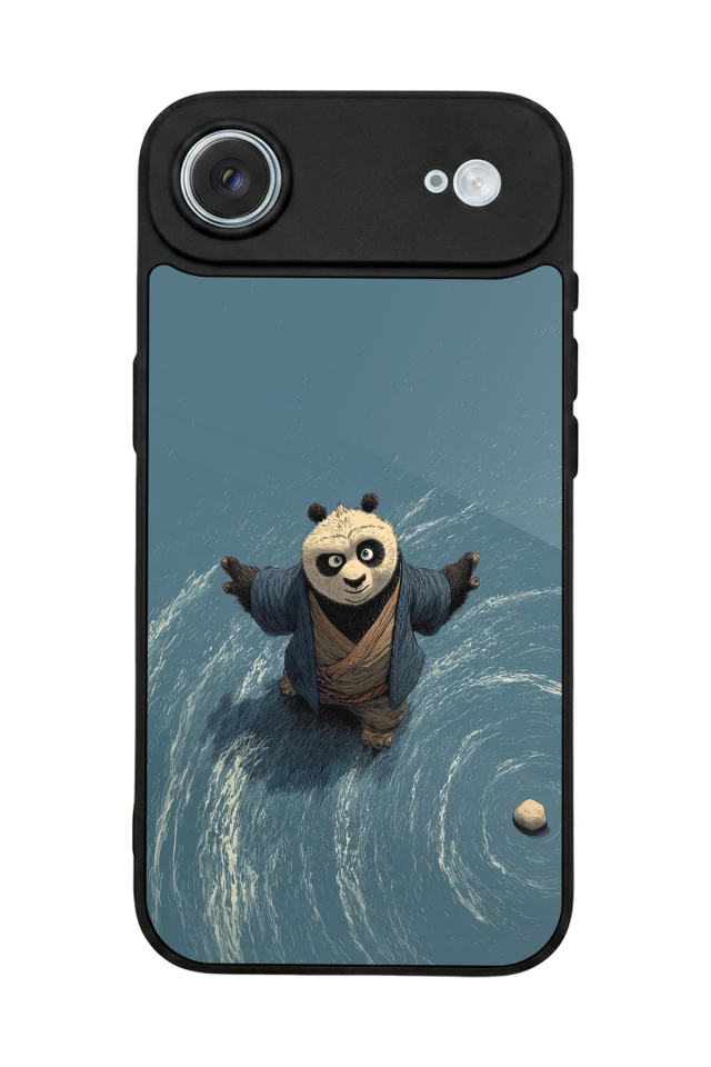 iPhone 17 Air Uyumlu Kung Fu Panda Tasarımlı Glossy Premium Kılıf
