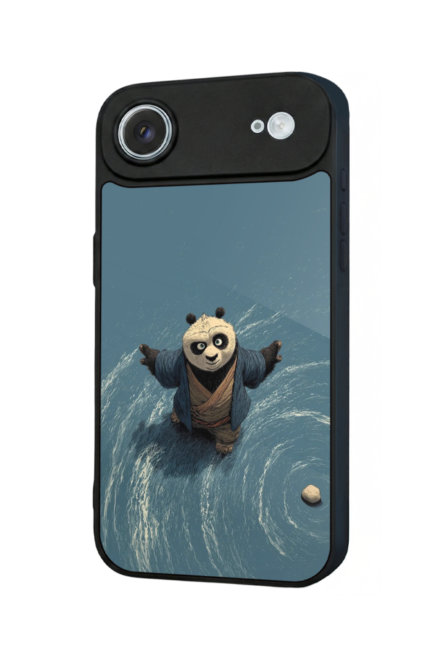 iPhone 17 Air Uyumlu Kung Fu Panda Tasarımlı Glossy Premium Kılıf