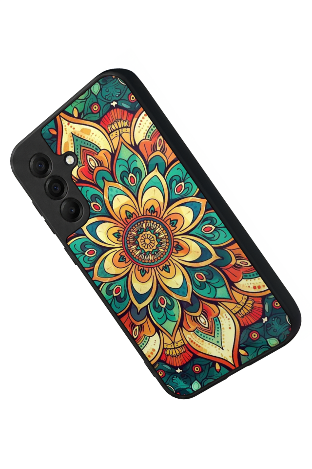Samsung Galaxy A17 Uyumlu Mandala Tasarımlı Glossy Premium Kılıf