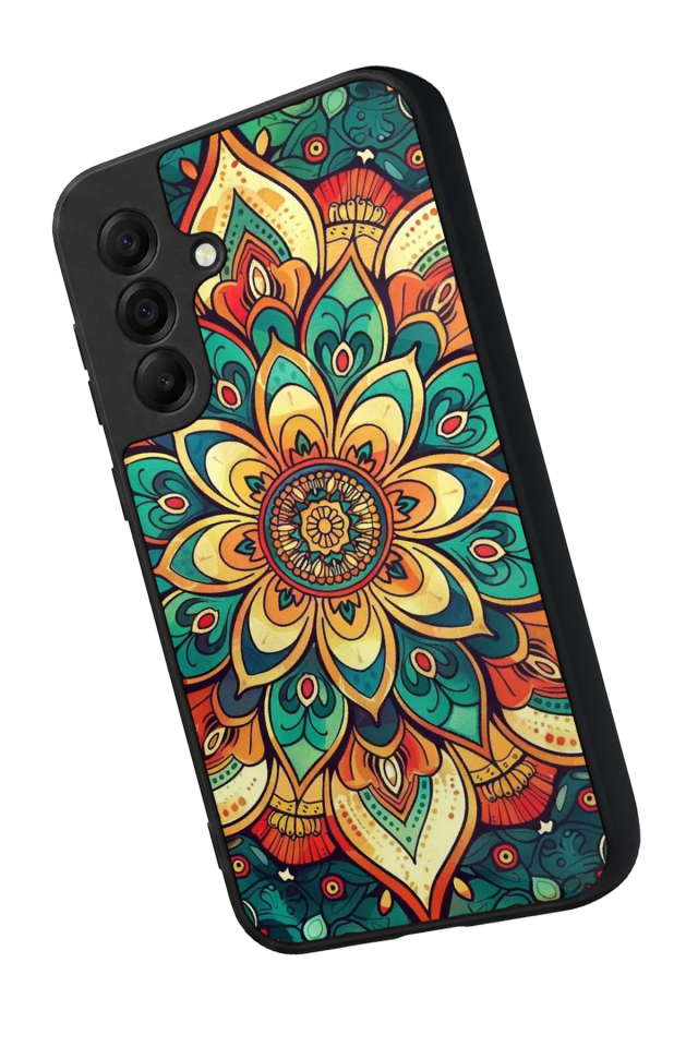 Samsung Galaxy A17 Uyumlu Mandala Tasarımlı Glossy Premium Kılıf