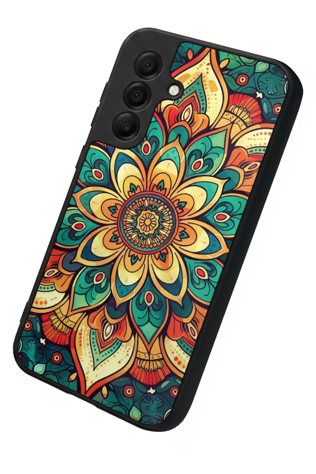Samsung Galaxy A17 Uyumlu Mandala Tasarımlı Glossy Premium Kılıf