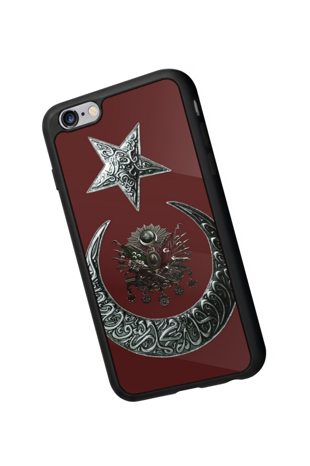 iPhone 6s Plus Uyumlu Osmanli Tugrasi Tasarımlı Glossy Premium Kılıf