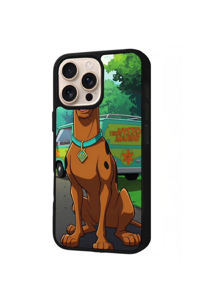 iPhone 14 Pro Max Uyumlu Scooby Doo Tasarımlı Glossy Premium Kılıf