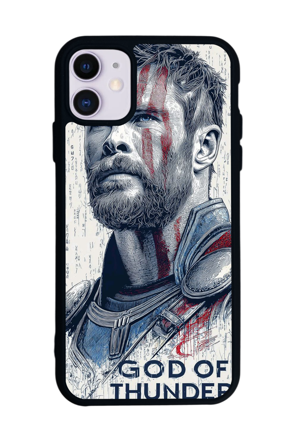 iPhone 11 Uyumlu Thor Tasarımlı Glossy Premium Kılıf