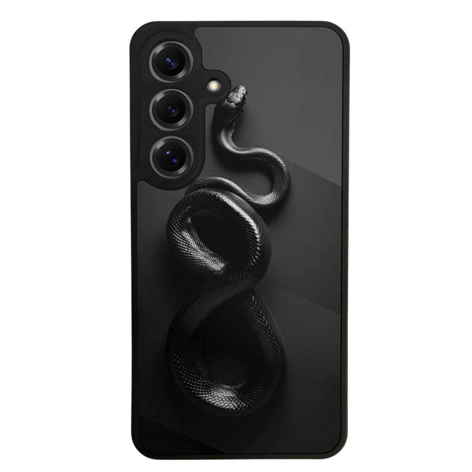 Samsung Galaxy S25 Uyumlu Yılan Tasarımlı Glossy Premium Kılıf