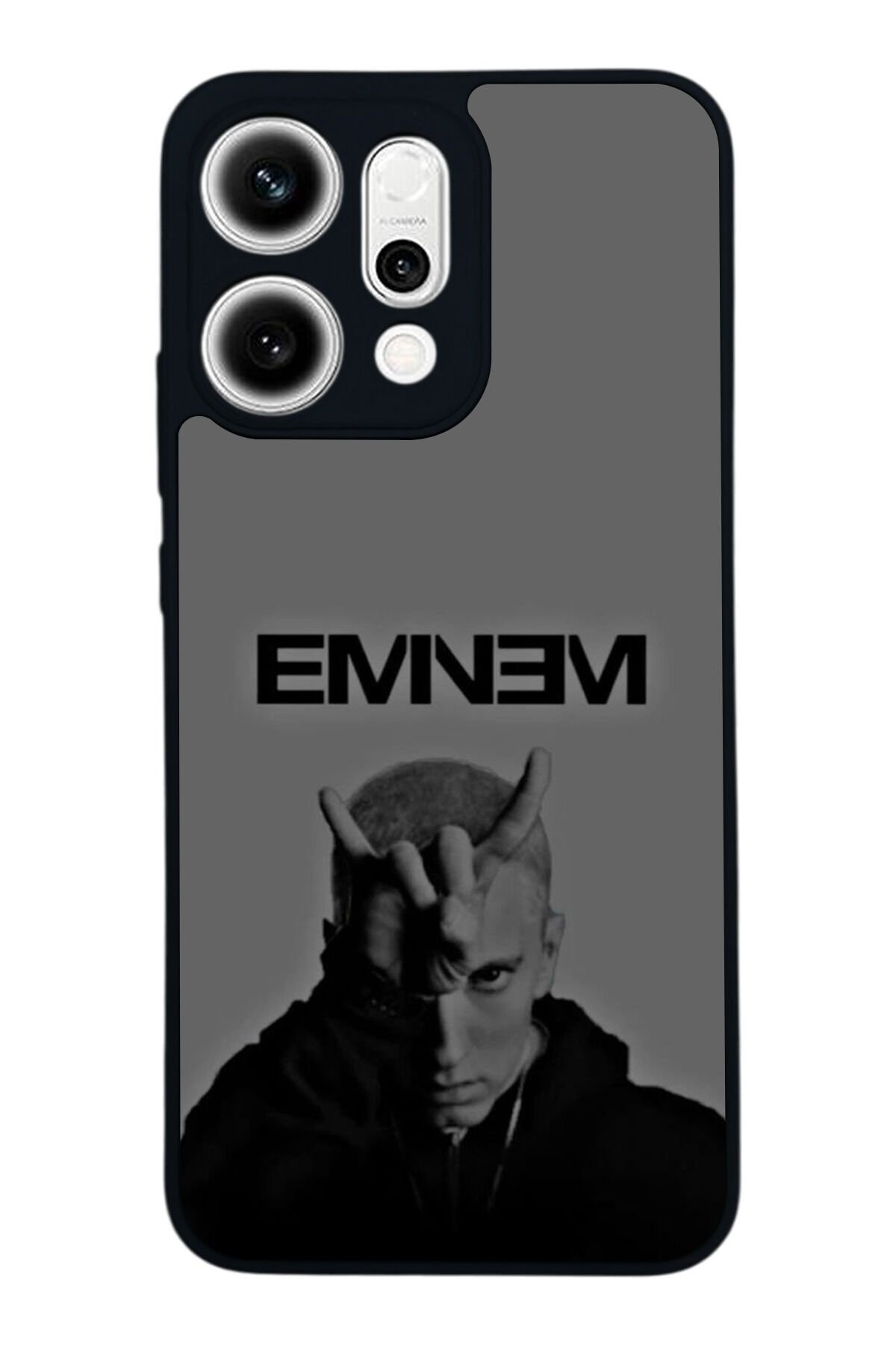 Oppo Reno 14 Uyumlu Eminem Tasarımlı Glossy Premium Kılıf