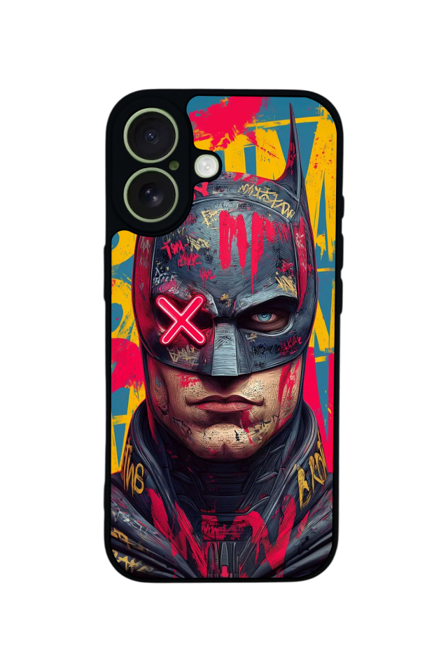 iPhone 17 Uyumlu Batman Tasarımlı Glossy Premium Kılıf