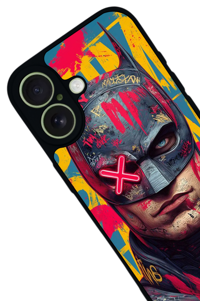 iPhone 17 Uyumlu Batman Tasarımlı Glossy Premium Kılıf