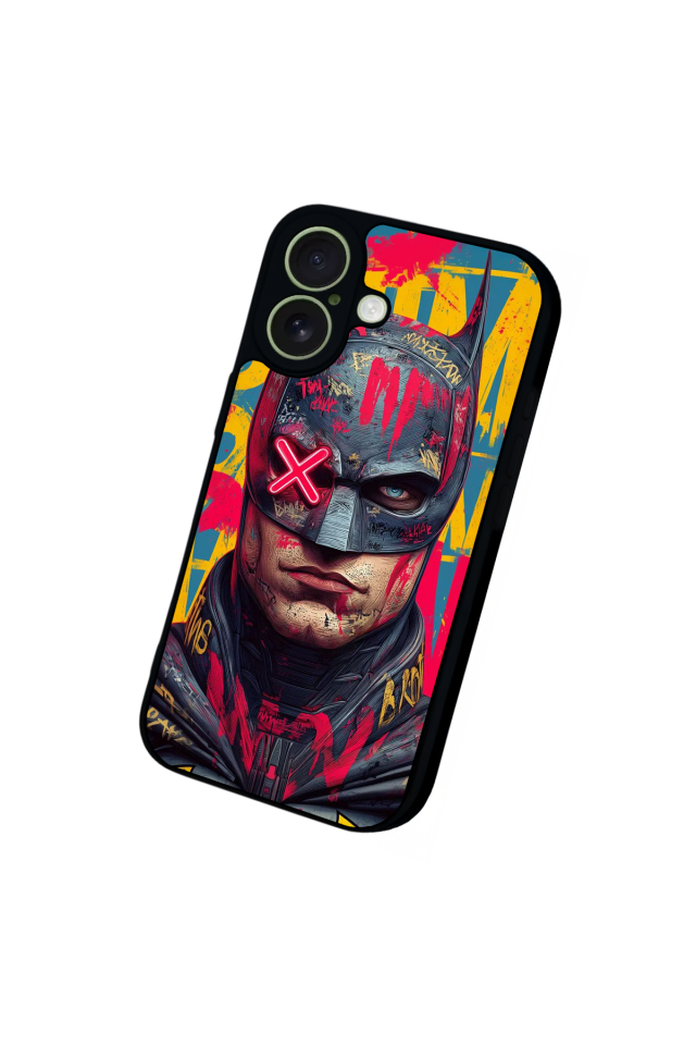 iPhone 17 Uyumlu Batman Tasarımlı Glossy Premium Kılıf