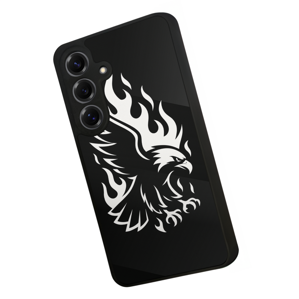 Samsung Galaxy S25 Uyumlu Besiktas Tasarımlı Glossy Premium Kılıf