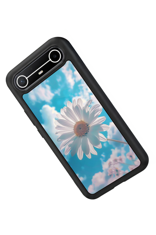 Tecno Spark Slim 5G Uyumlu Cicek Tasarımlı Glossy Premium Kılıf