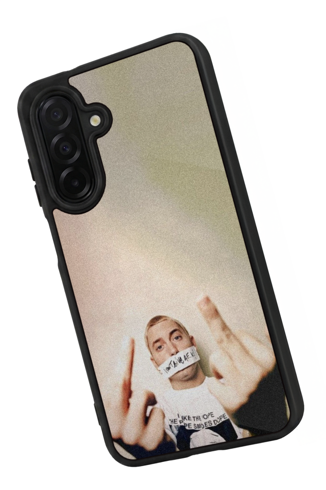 Samsung Galaxy A26 Uyumlu Eminem Tasarımlı Glossy Premium Kılıf