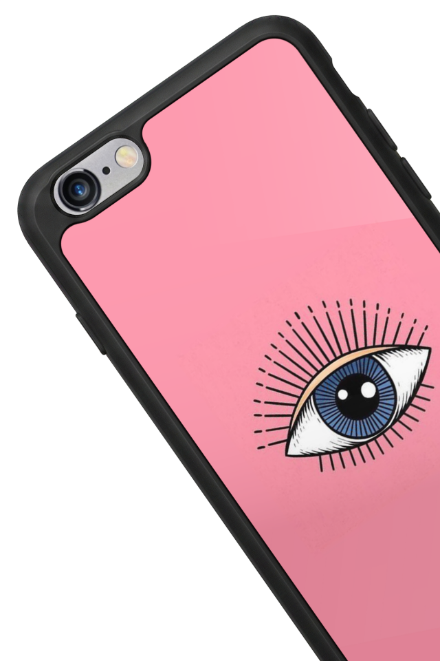 iPhone 6s Plus Uyumlu Göz Tasarımlı Glossy Premium Kılıf