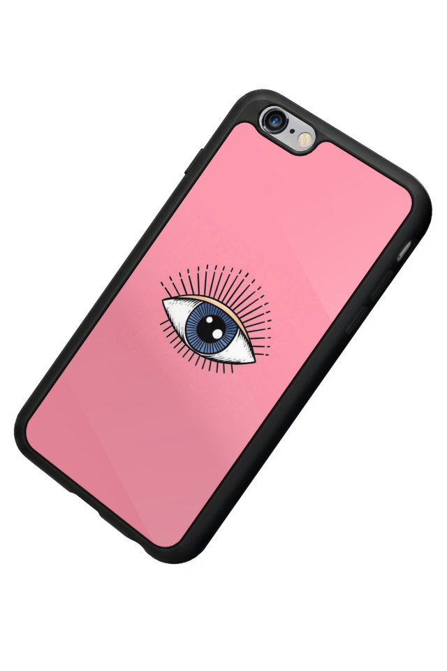 iPhone 6s Plus Uyumlu Göz Tasarımlı Glossy Premium Kılıf