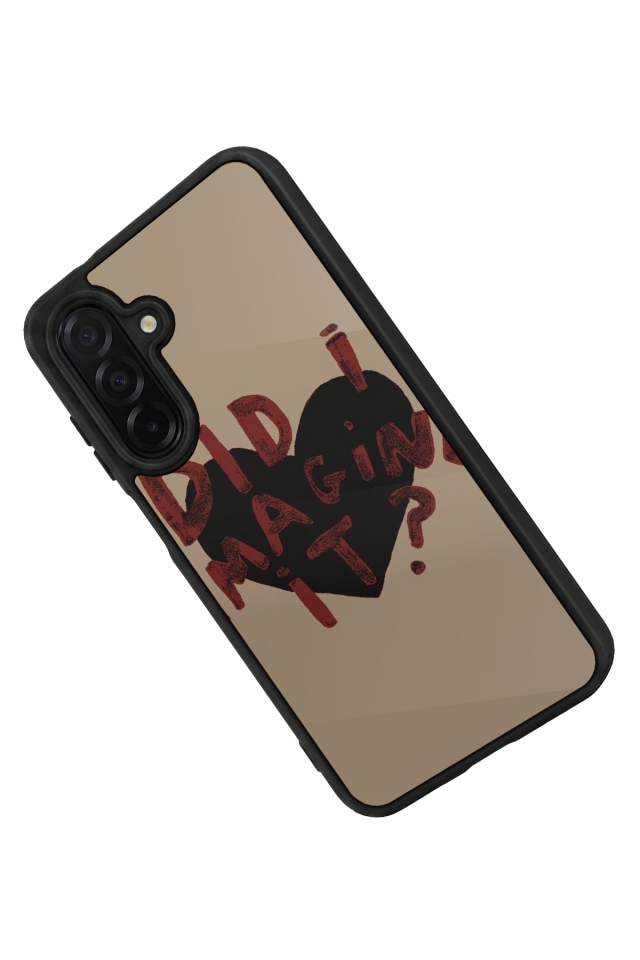 Samsung Galaxy A56 Uyumlu Kalp Love Tasarımlı Glossy Premium Kılıf