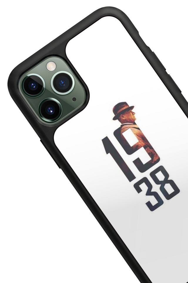 iPhone 11 Pro Uyumlu Mustafa Kemal Ataturk Tasarımlı Glossy Premium Kılıf