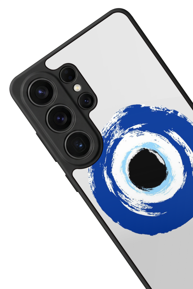 Samsung Galaxy S26 Ultra Uyumlu Nazar Tasarımlı Glossy Premium Kılıf