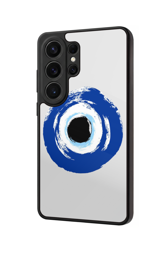 Samsung Galaxy S26 Ultra Uyumlu Nazar Tasarımlı Glossy Premium Kılıf