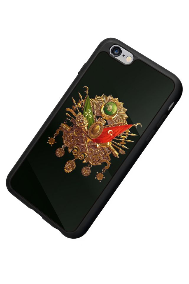 iPhone 6s Plus Uyumlu Osmanli Tugrasi Tasarımlı Glossy Premium Kılıf