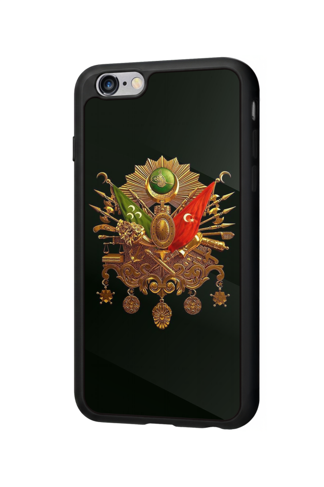 iPhone 6s Plus Uyumlu Osmanli Tugrasi Tasarımlı Glossy Premium Kılıf