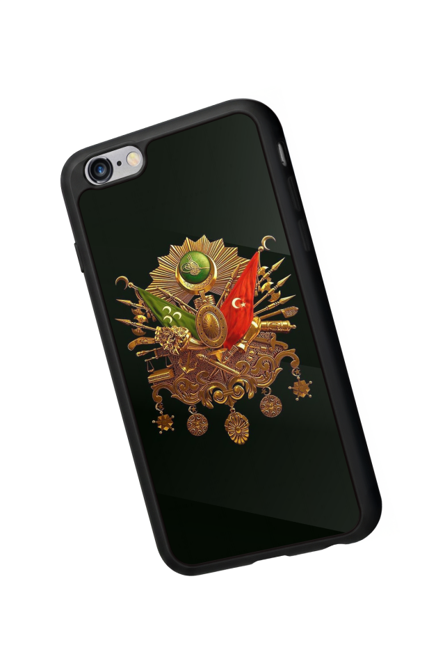iPhone 6s Plus Uyumlu Osmanli Tugrasi Tasarımlı Glossy Premium Kılıf