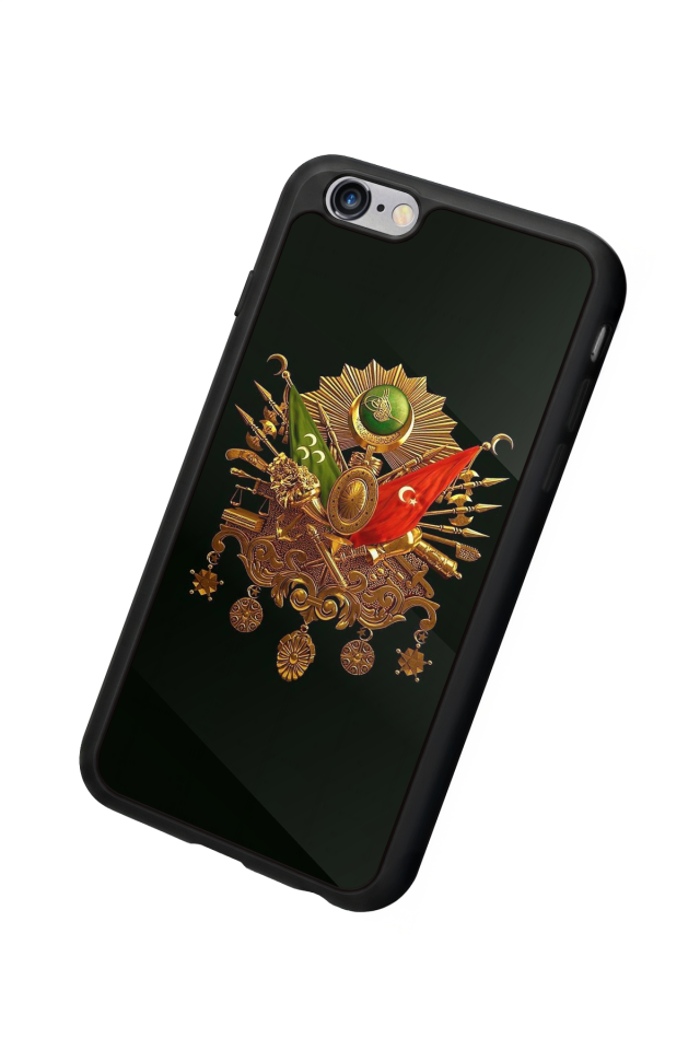 iPhone 6s Plus Uyumlu Osmanli Tugrasi Tasarımlı Glossy Premium Kılıf