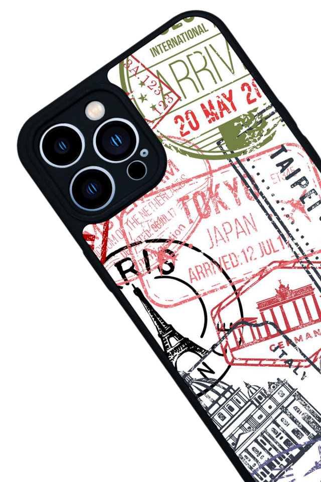 iPhone 13 Pro Max Uyumlu Poster Tasarımlı Glossy Premium Kılıf
