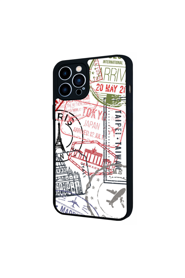 iPhone 13 Pro Max Uyumlu Poster Tasarımlı Glossy Premium Kılıf