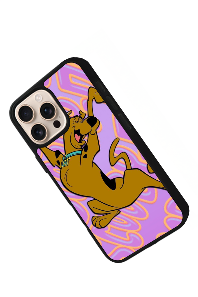 iPhone 14 Pro Max Uyumlu Scooby Doo Tasarımlı Glossy Premium Kılıf