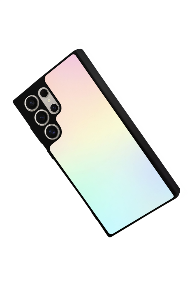 Samsung Galaxy S22 Ultra Uyumlu Soft Degrade Tasarımlı Glossy Premium Kılıf