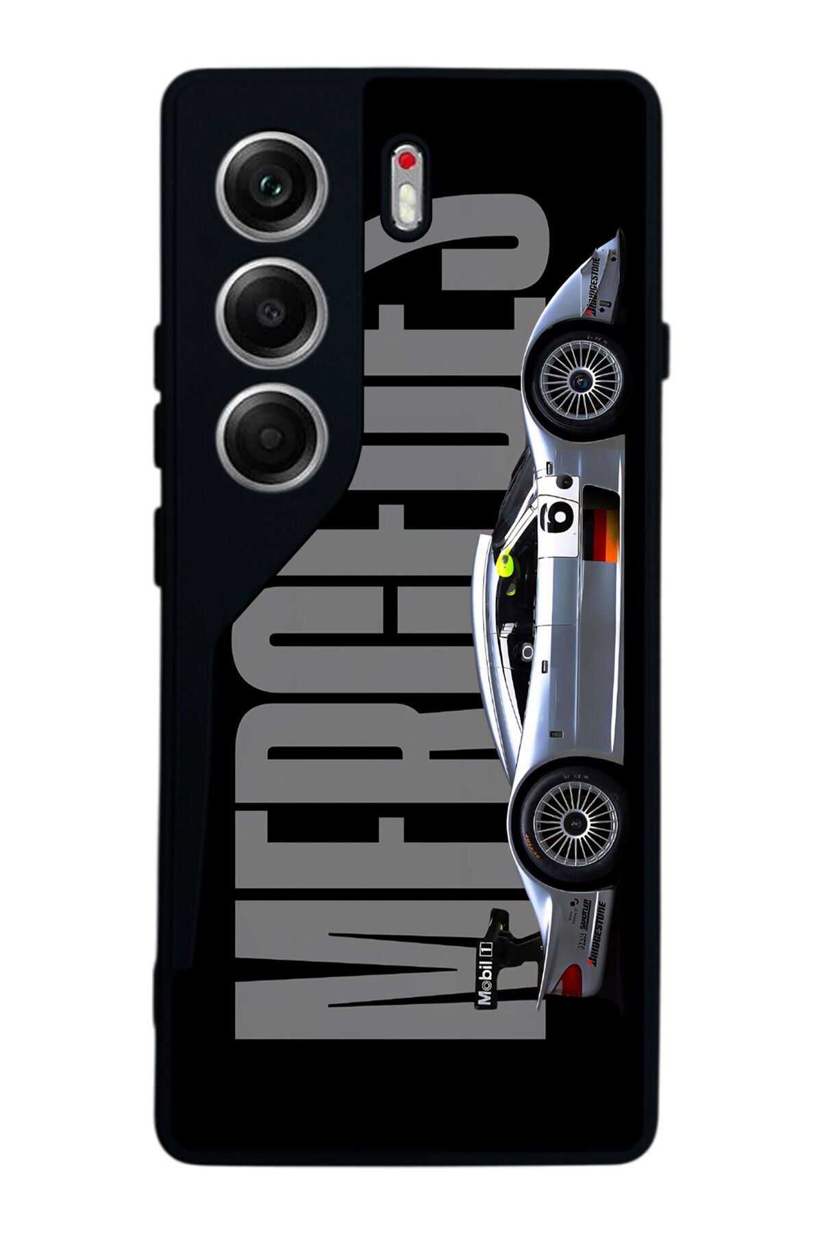 Tecno Camon 40 Uyumlu Mercedes Tasarımlı Glossy Premium Kılıf