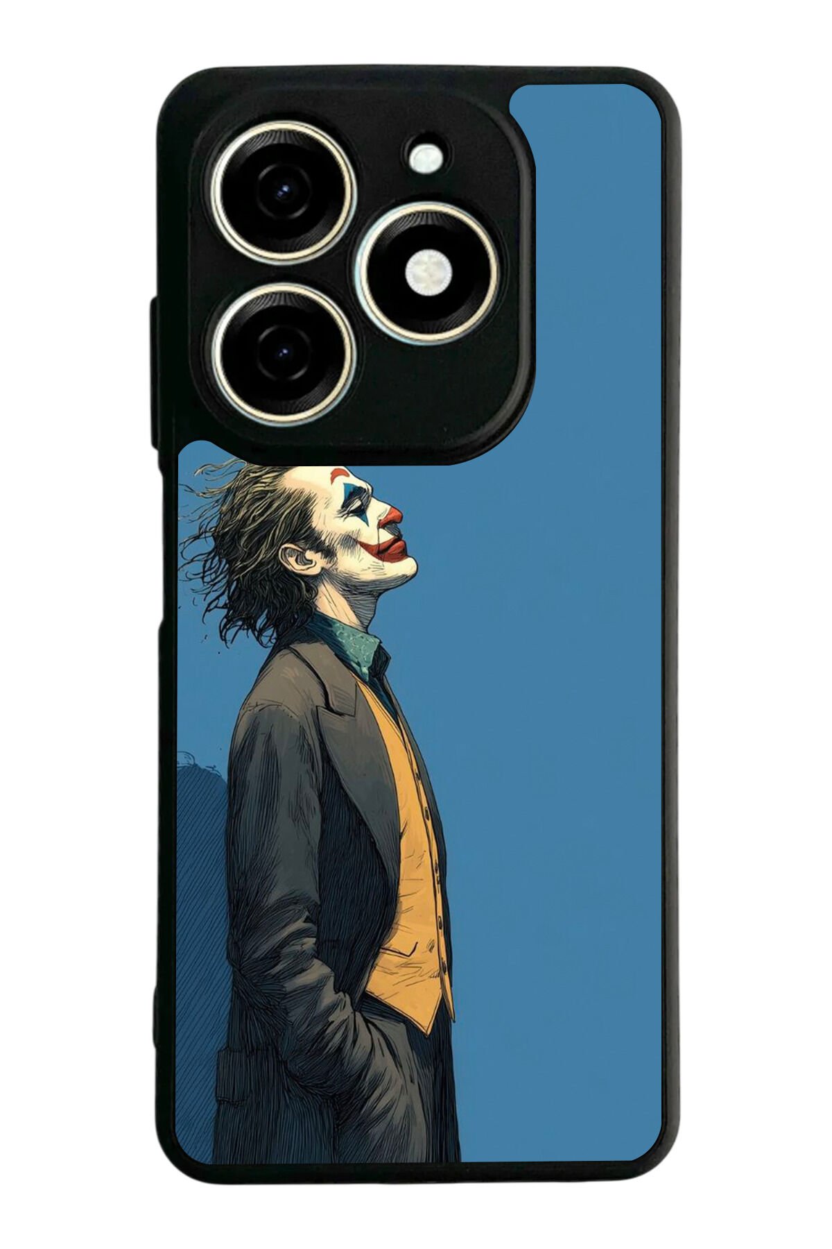 Tecno Spark 20/20C Uyumlu Joker Tasarımlı Glossy Premium Kılıf