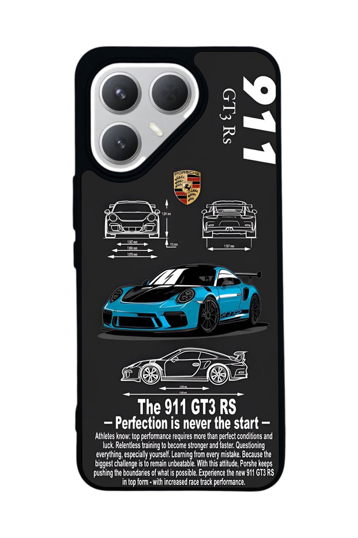 Tecno Pova 7 Pro Mat Uyumlu Siyah Kılıf – Yumuşak Silikon, Koruyucu, Şok Emici Kapak