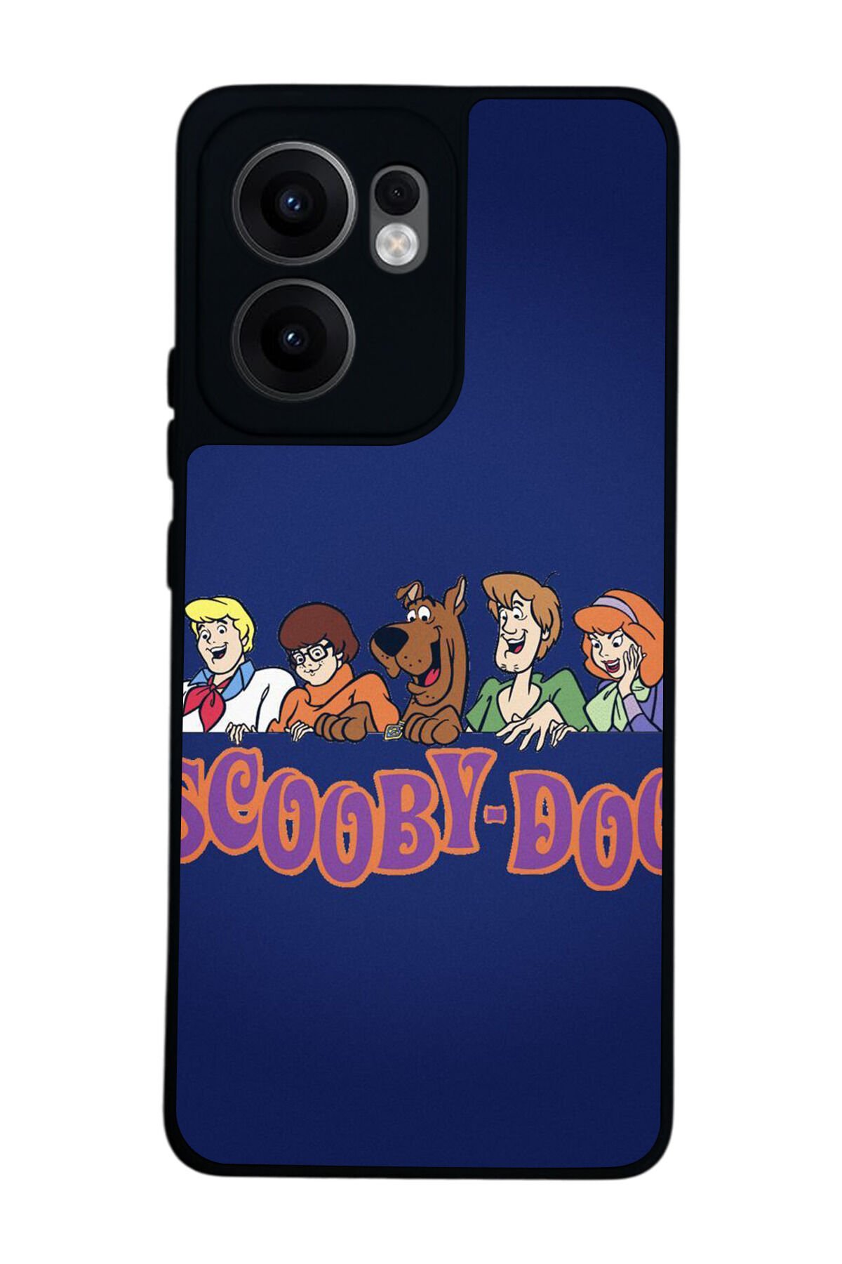 Oppo Reno 13F Uyumlu Scooby Doo Tasarımlı Glossy Premium Kılıf