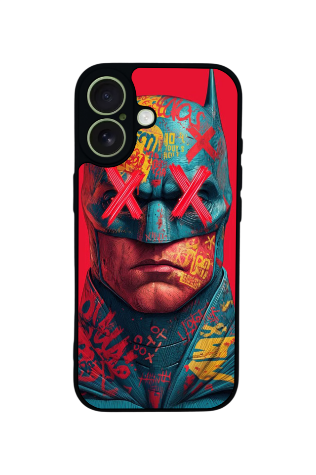 iPhone 17 Uyumlu Batman Tasarımlı Glossy Premium Kılıf