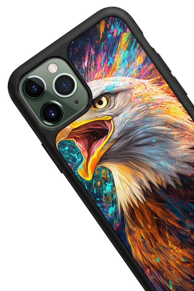 iPhone 11 Pro Max Uyumlu Besiktas Tasarımlı Glossy Premium Kılıf