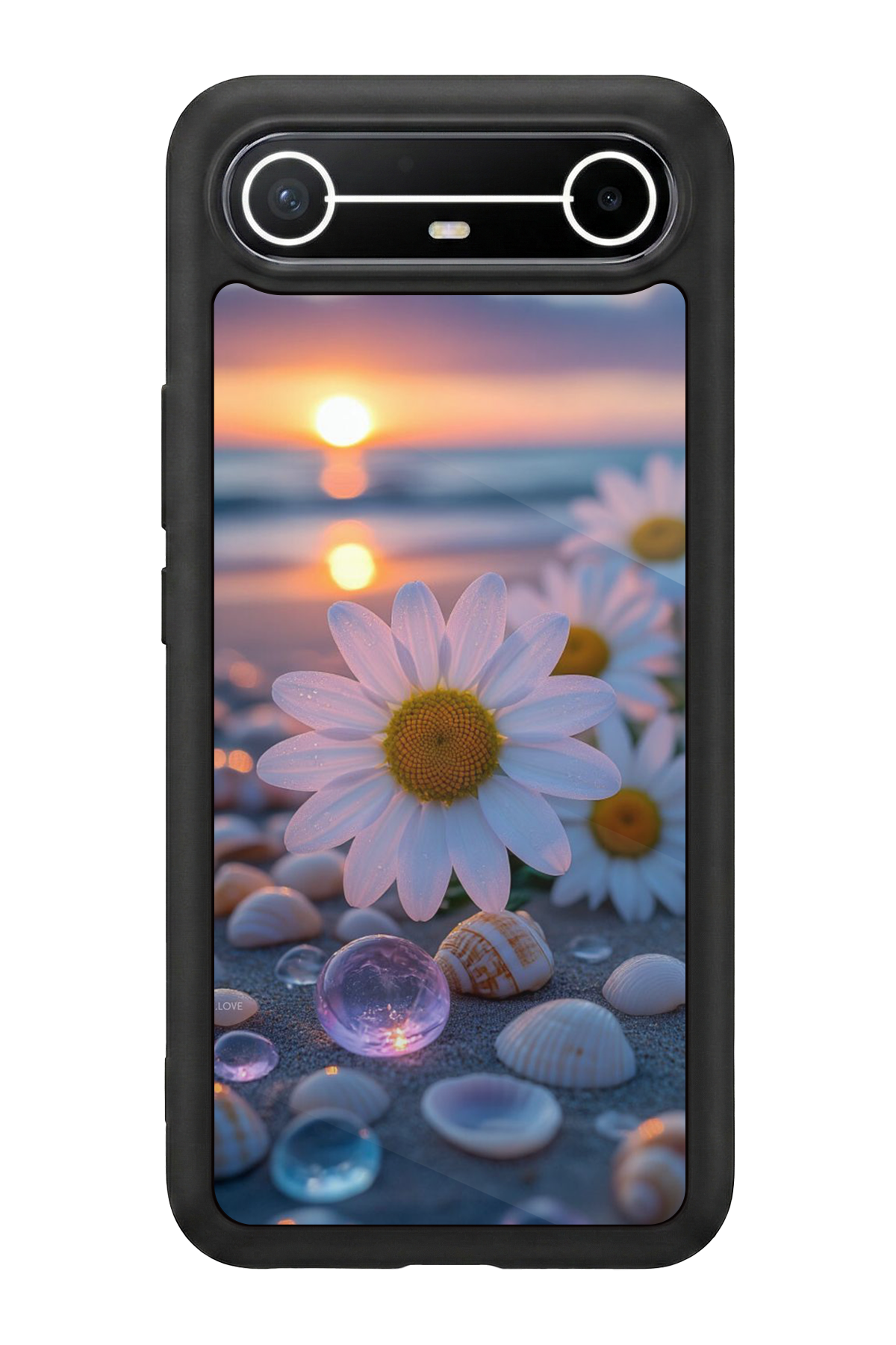 Tecno Spark Slim 5G Uyumlu Cicek Tasarımlı Glossy Premium Kılıf