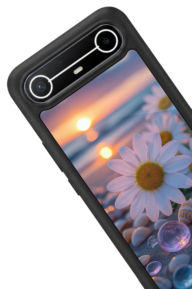 Tecno Spark Slim 5G Uyumlu Cicek Tasarımlı Glossy Premium Kılıf