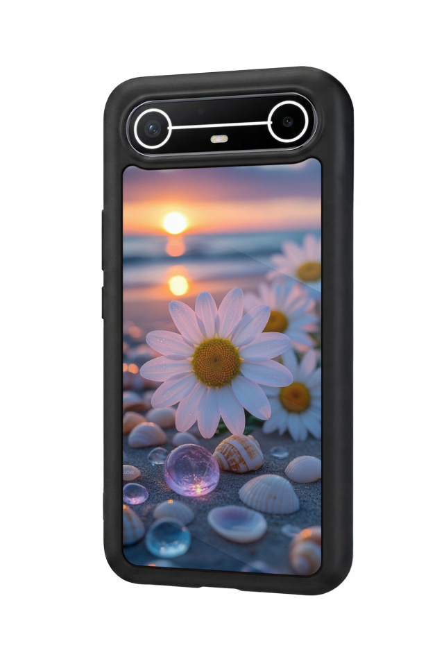 Tecno Spark Slim 5G Uyumlu Cicek Tasarımlı Glossy Premium Kılıf